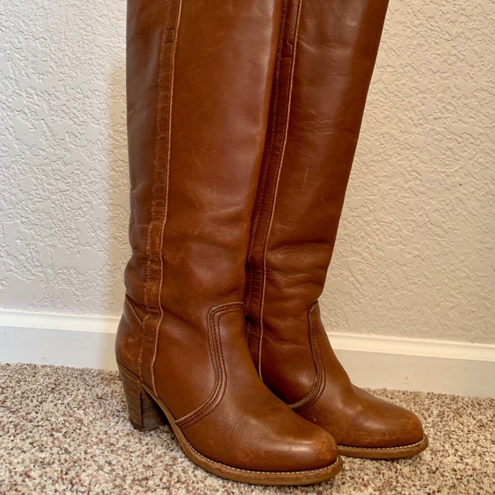 Women’s Dex leather boots size 6